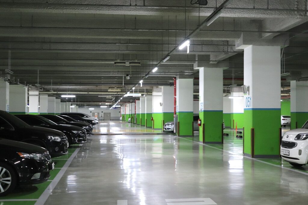 gestion de parking intelligente dans les centres commerciaux